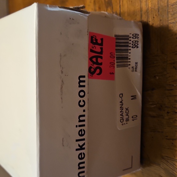 Anne Klein Gianna-Q Black Flats 10M - Picture 4 of 4